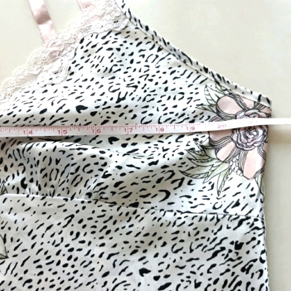 Jones New York Silky Satin Floral Slip Dress - Picture 6 of 7